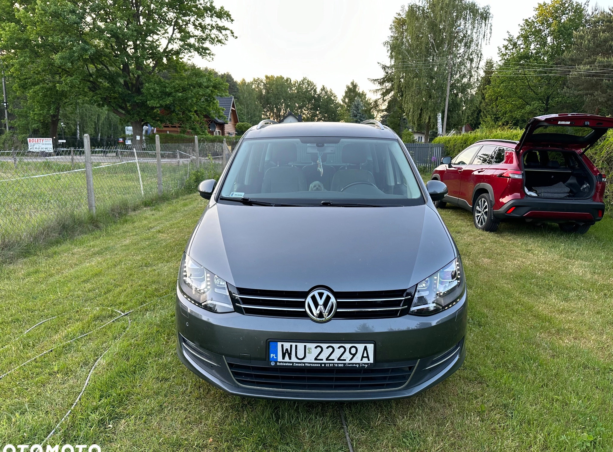 Volkswagen Sharan cena 69500 przebieg: 149000, rok produkcji 2014 z Warszawa małe 37